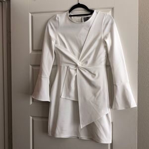 ASOS White Long Sleeve Dress
